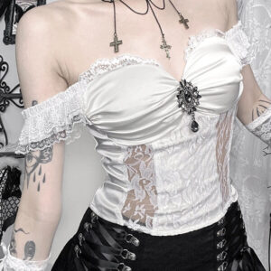 Goth bride angelic camisole