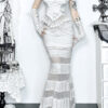 Mermaid lace camisole / fishtail skirt
