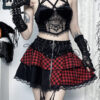 Mystery goth star halter cami